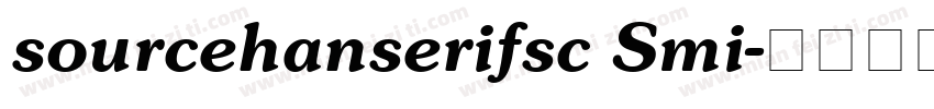 sourcehanserifsc Smi字体转换